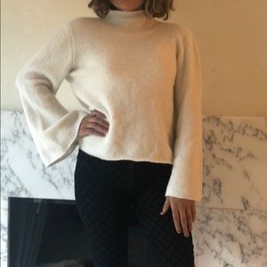 Knit Bell Sleeve Sweater